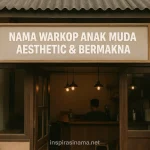 100 Nama Warkop Anak Muda Aesthetic & Bermakna