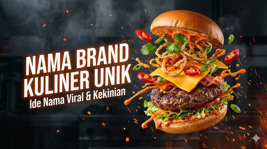 Nama Brand Kuliner Unik Kekinian