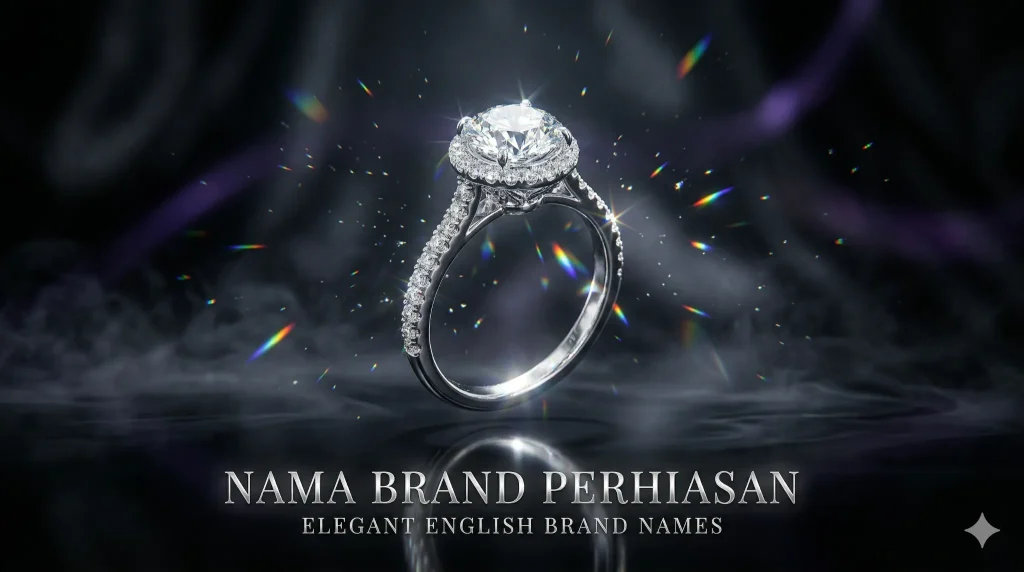 nama brand perhiasan bahasa inggris
