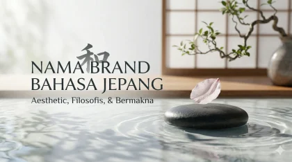 nama brand bahasa jepang aesthetic
