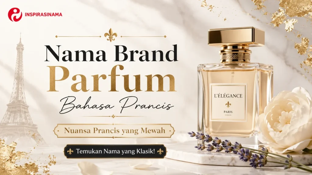 nama brand parfum bahasa Prancis